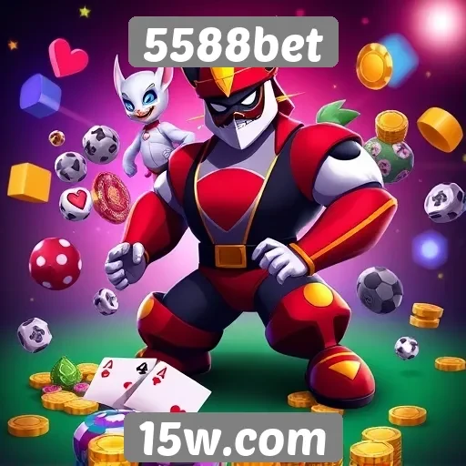 Variedade de jogos oferecidos pelo 5588bet